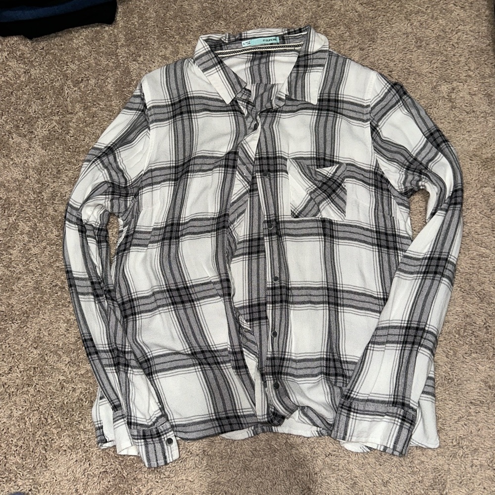 Maurice’s plaid top